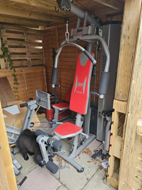 Bh fitness global gym plus g152x with leg press clearance